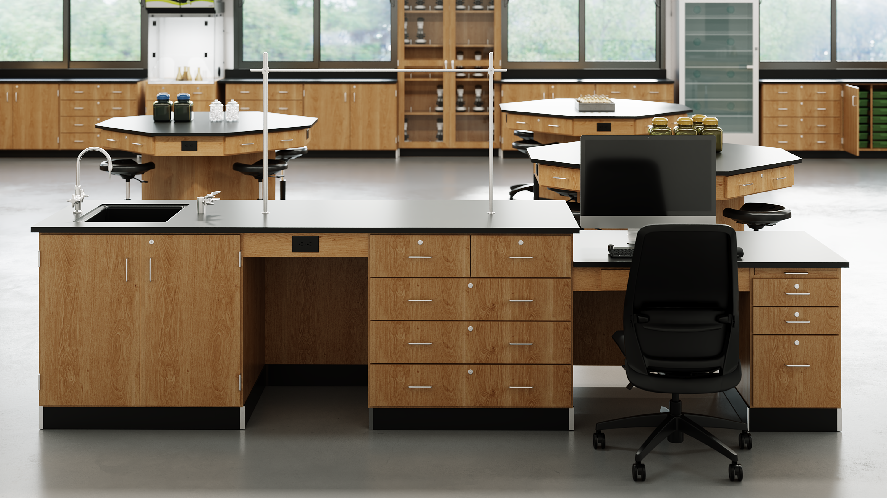 Education 2024-19 Diversified Spaces Chemistry Lab C